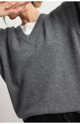 Wool V Neck Sweater