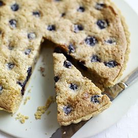 Cherry and almond tart-cookery-woman&amp;home