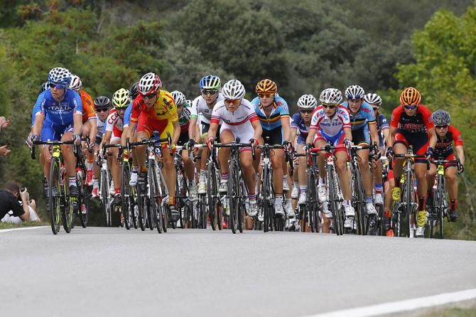 The elite women's peloton