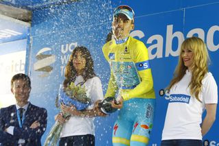 Luis Leon Sanchez wins stage one of the 2016 Tour of The Basque Country