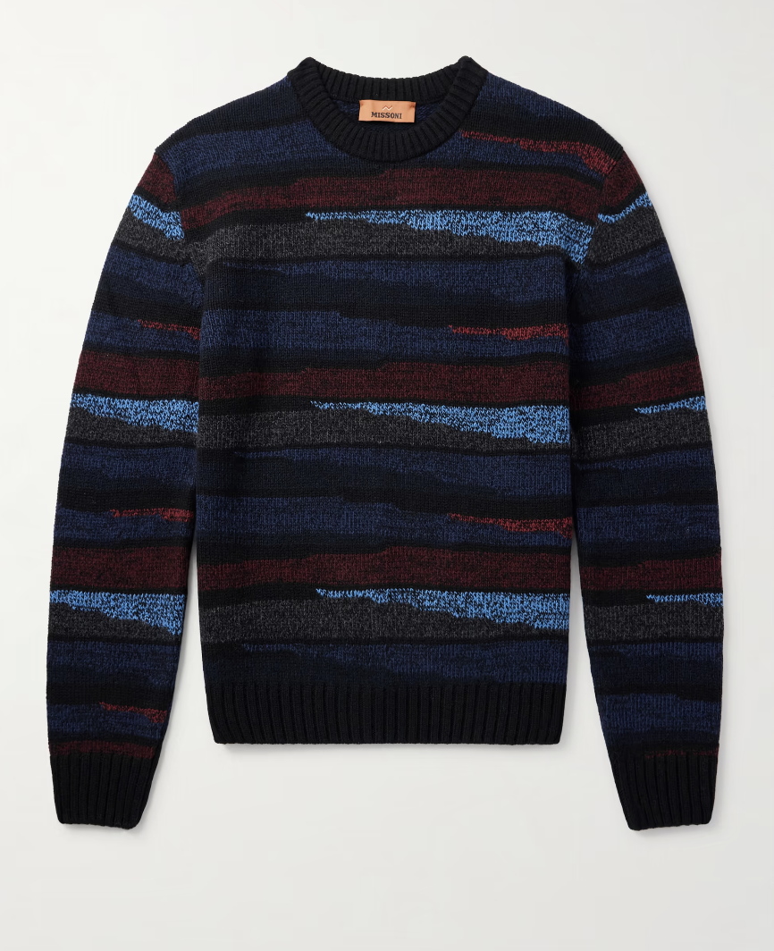 Missoni, Intarsia Wool Sweater