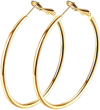 Gold Hoop Earrings: RRP$7.90/£15.40