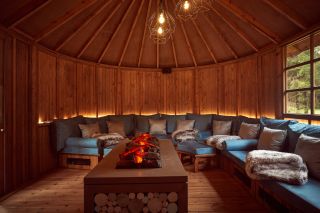 Scandinavian Snug, Aqua Sana Spa, Longleat.