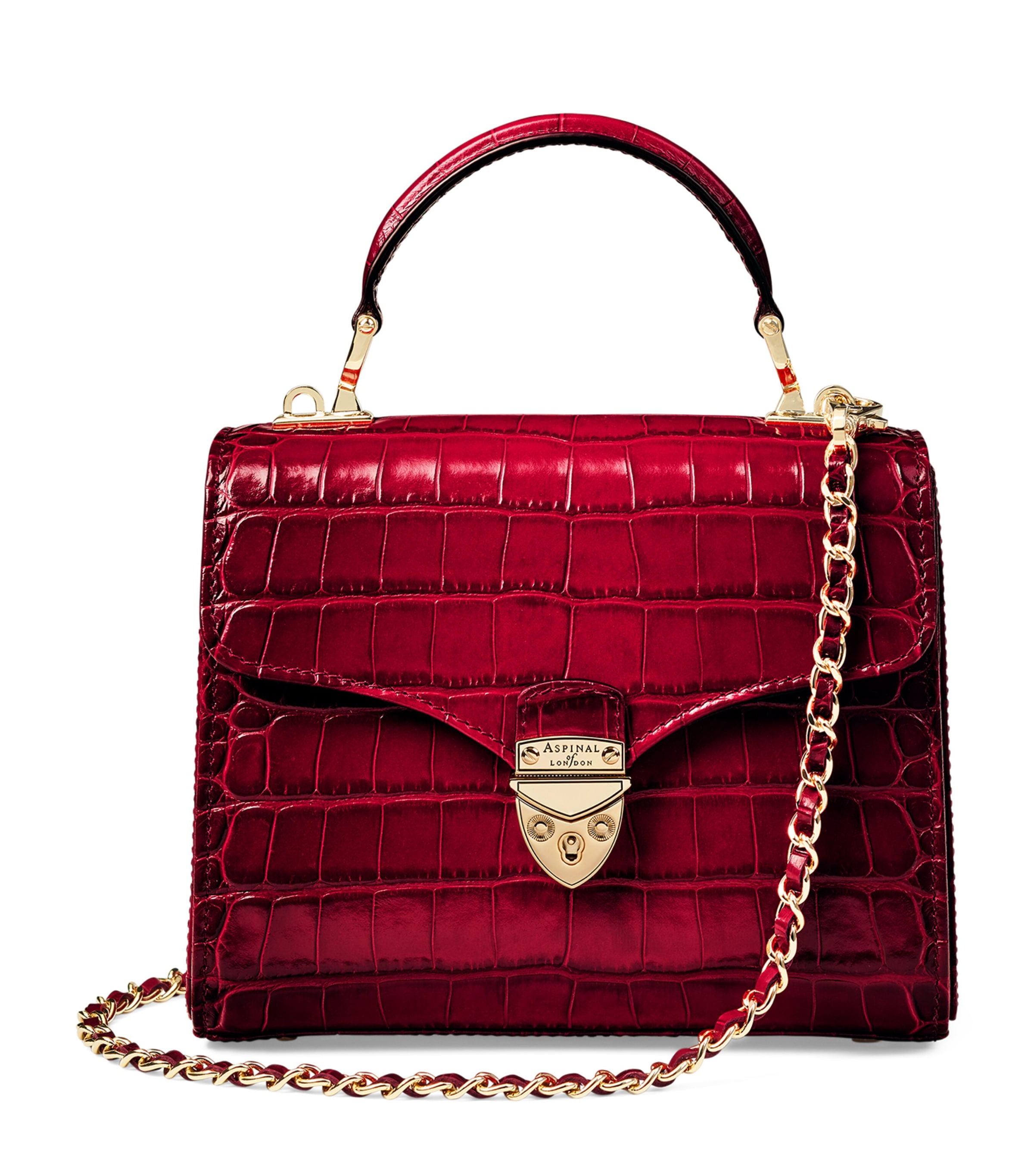 Aspinal of London Midi Mayfair Top-Handle Bag