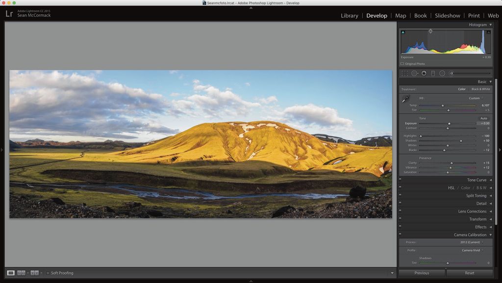 Lightroom series part 25 How to merge a raw panorama in Lightroom