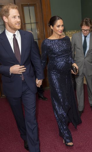 Prince Harry and Meghan Markle at the Royal Albert Hall