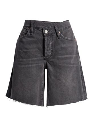 Boomerang Long Denim Shorts