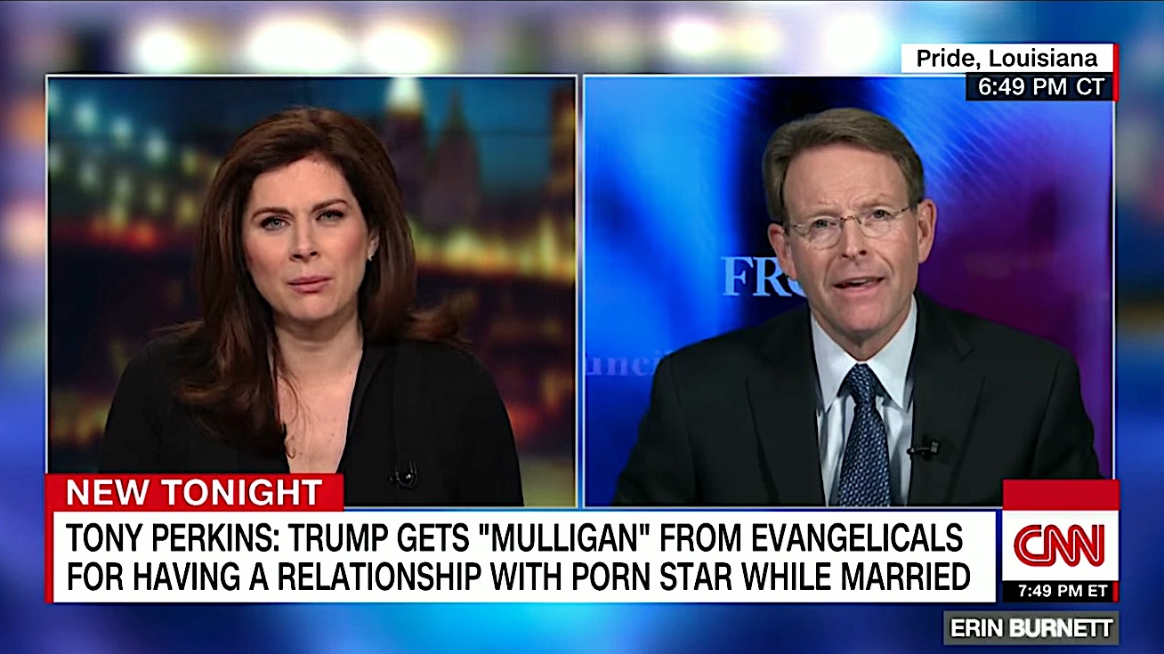 CNN asks evangelical leaders Tony Perkins, Franklin Graham why they give  Trump a pass on Stormy Daniels | The Week