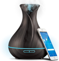 Sierra Modern Home Smart WiFi Wireless Essential Oil Aromatherapy 400ml Ultrasonic Diffuser for $49.95, at Amazon