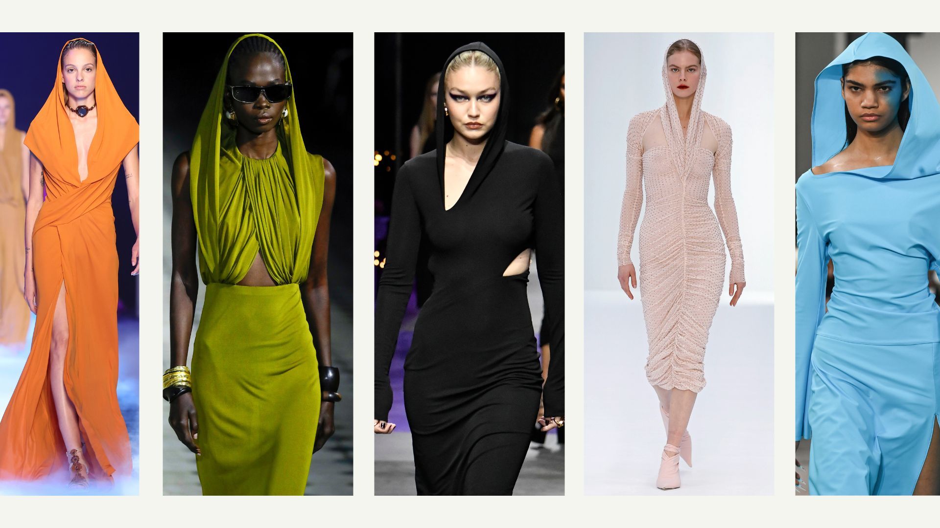 Fashion trends 2023: Alberta Ferretti, Saint Laurent, Versace, Philosophy Di Lorenzo Serafini , Chet Lo