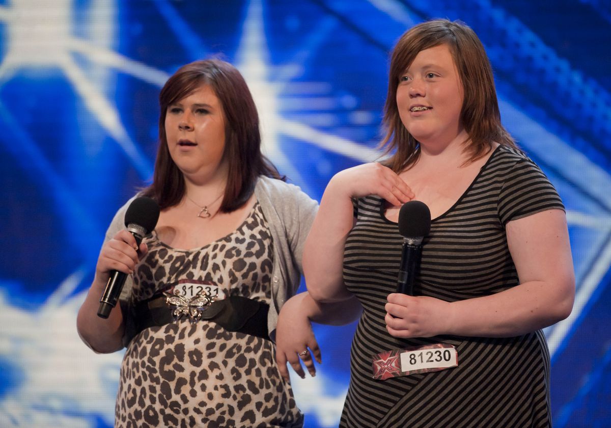 X Factor pair &#039;allowed to view&#039; onscreen bust-up