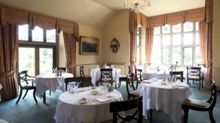 The Dining Room restaurant has been awarded three AA Rosettes