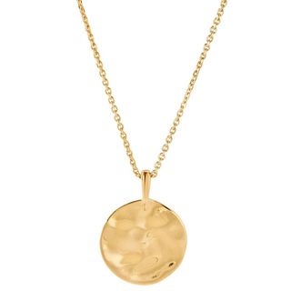 gold coin necklace