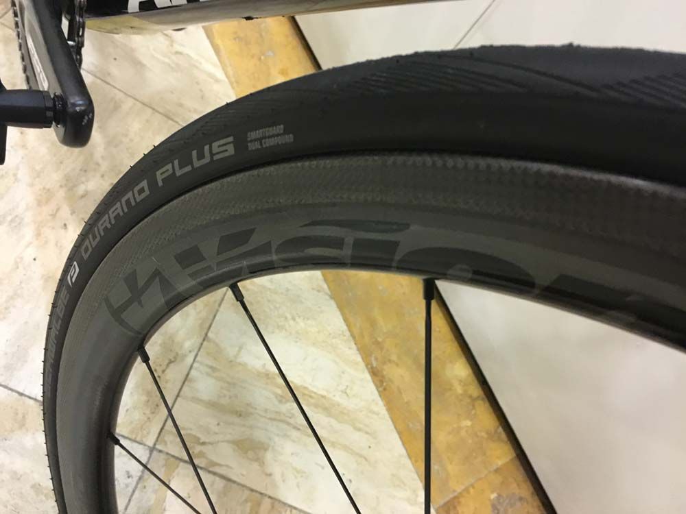 Vision wheels with Schawlbe tyres