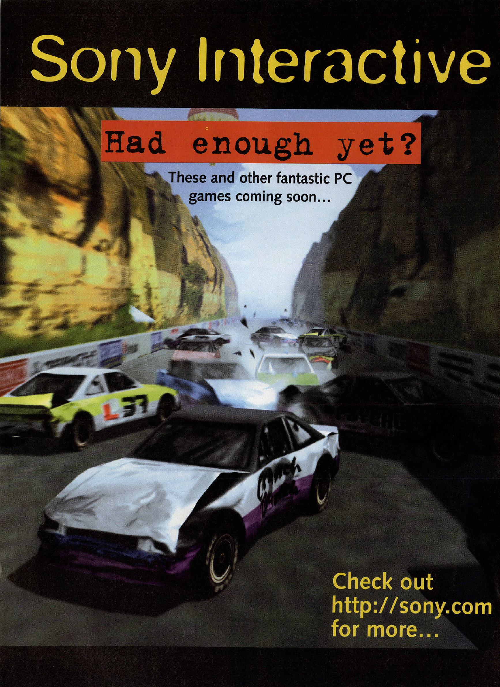 PC Gamer January 1996 Sony Interactive ads