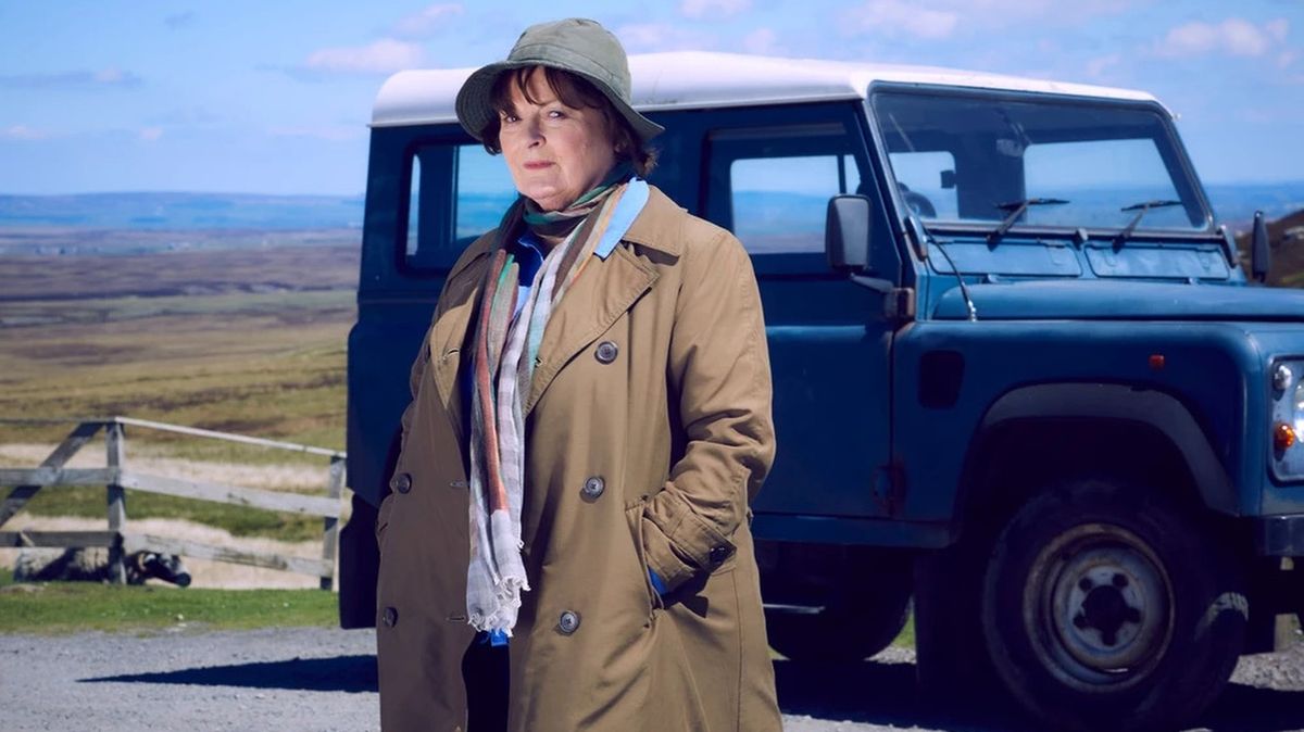 Brenda Blethyn as the titular detective in Vera