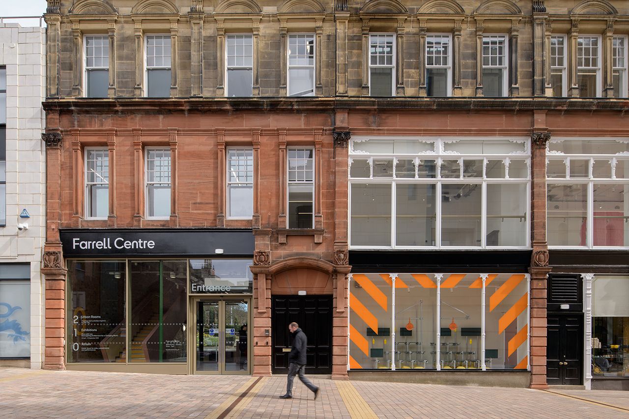 Farrell Centre and the People&#039;s Plinth from Eldon Place 2