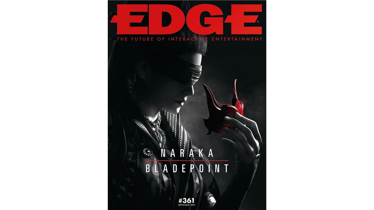 Edge magazine issue 361 subscriber cover Naraka Bladepoint