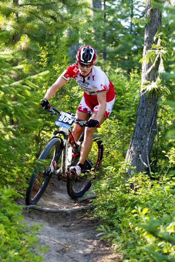Melanie McQuaid rode well on stage 1.