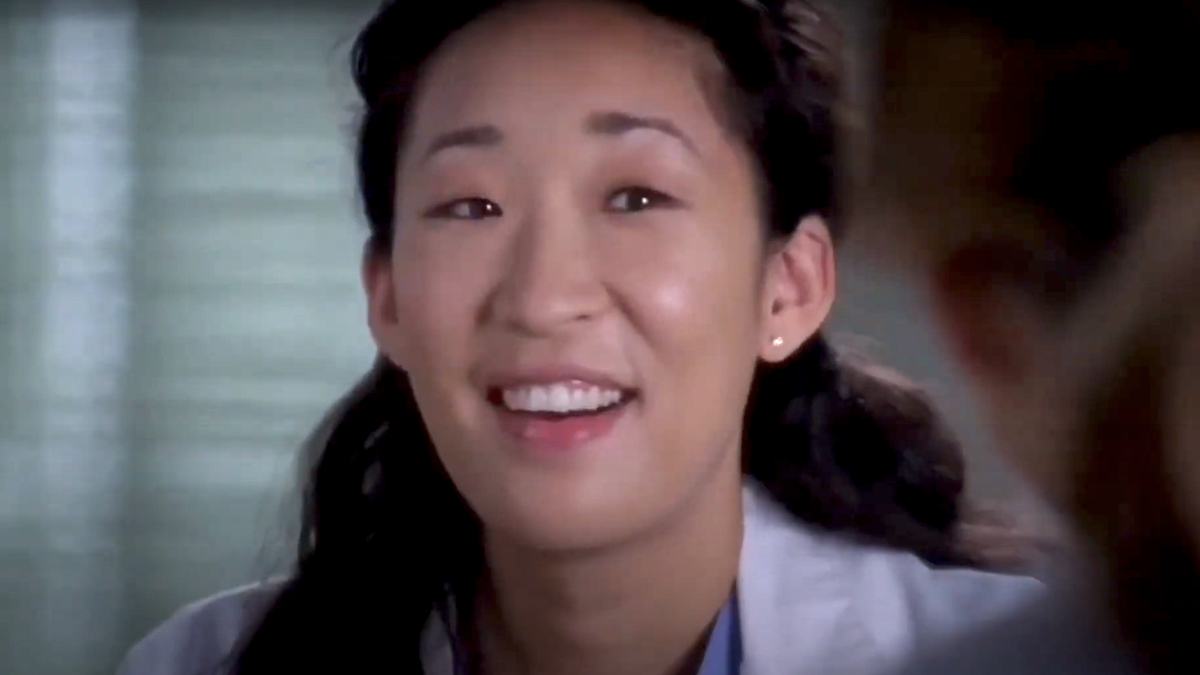 sandra oh as cristina yang on grey&#039;s anatomy