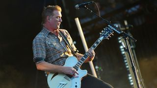 Josh Homme performing live
