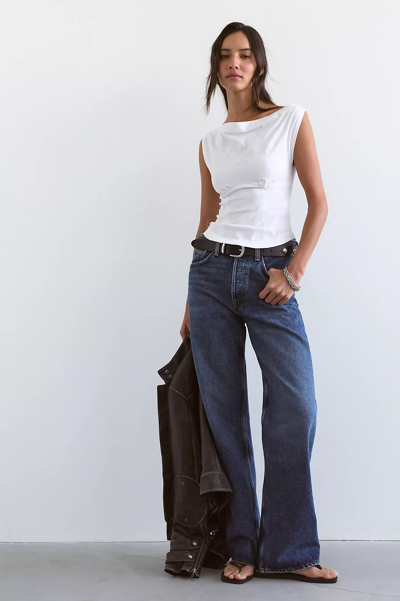 Agolde Long Arc Jeans
