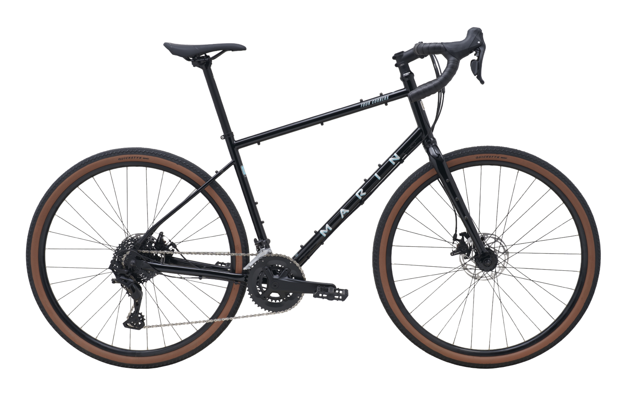 Marin Four Corners gravel bike in black
