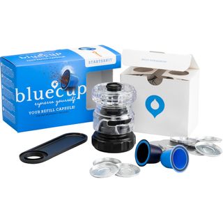BLUECUP Starter Pack, Reusable Coffee Capsules