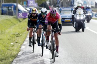 Chantal van den Broeck-Blaak at the 2022 Tour of Flanders