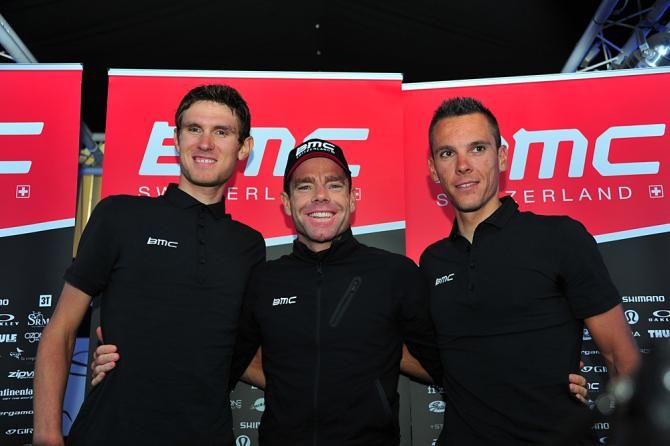 Tejay van Garderen, Cadel Evans and Philippe Gilbert head up BMC's 2013 Tour de France team