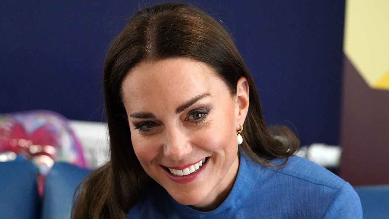 Kate Middleton&#039;s royal knowledge put to the test, seen here during a visit to the Wheatley Group in Glasgow