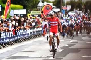 Kasper Asgreen takes victory on stage 1 of the Tour de l'Avenir