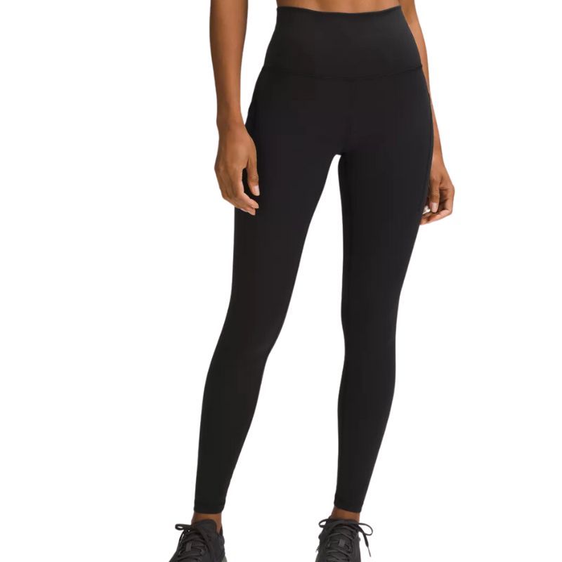 Black Gym Leggings With Pink & Red Ankle Stars