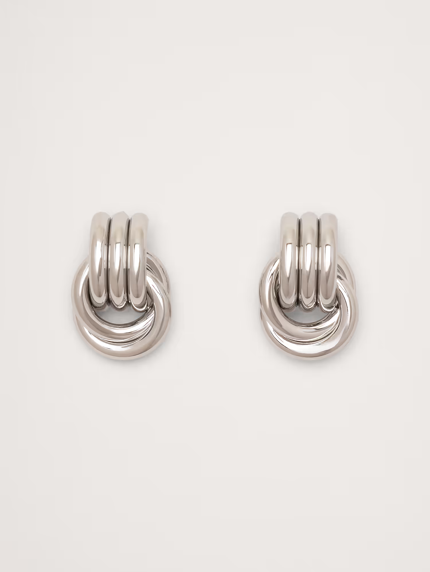 Banana Republic, Baby Knot Earrings by Heaven Mayhem