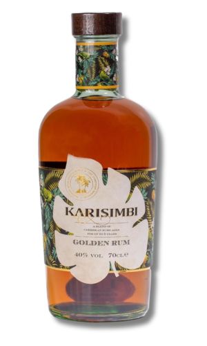 Karisimbi Golden Rum | Flavours of Butterscotch, Vanilla & Orange | 70cl | 40% Abv