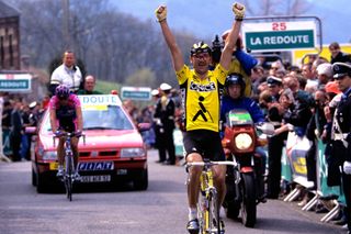 Laurent Jalabert on one of his two Flèche victories. Photo: Graham Watson