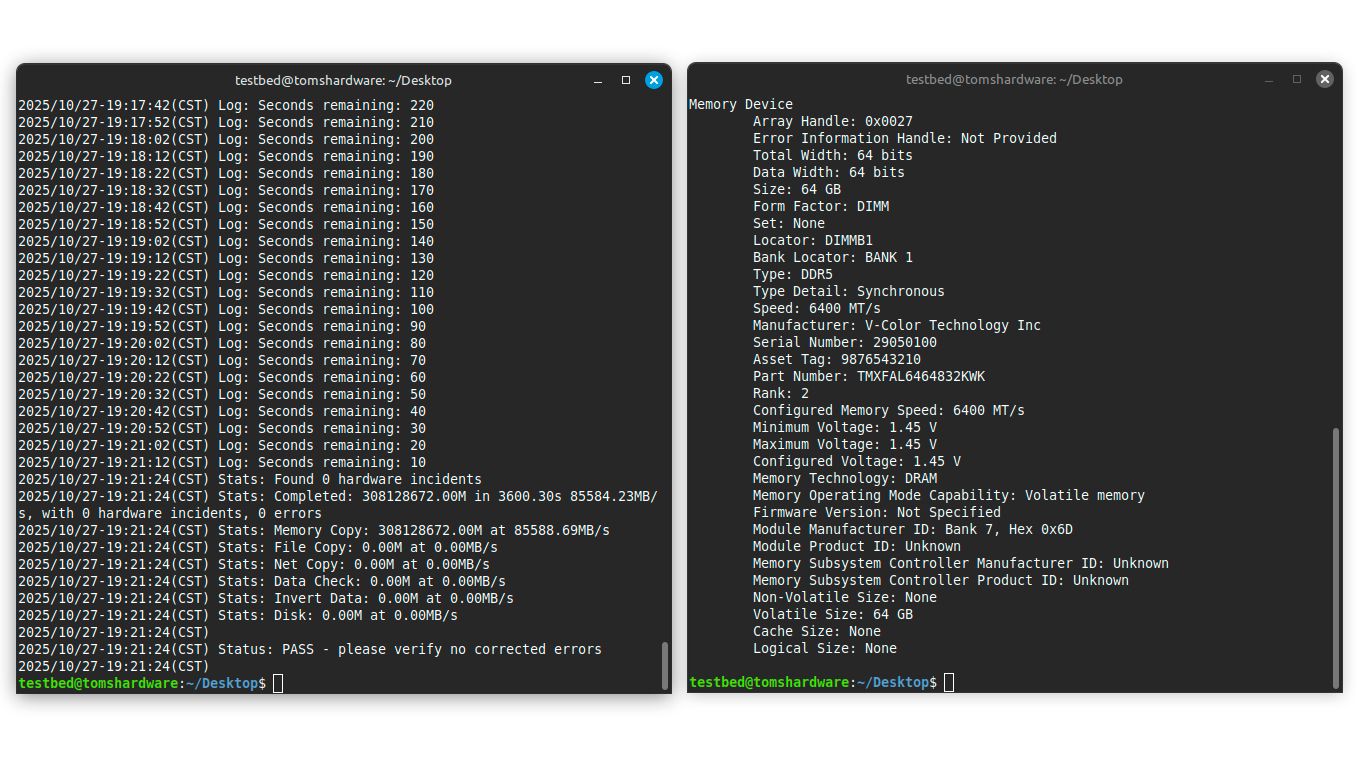 V-Color Manta XFinity RGB DDR5-6400 C32