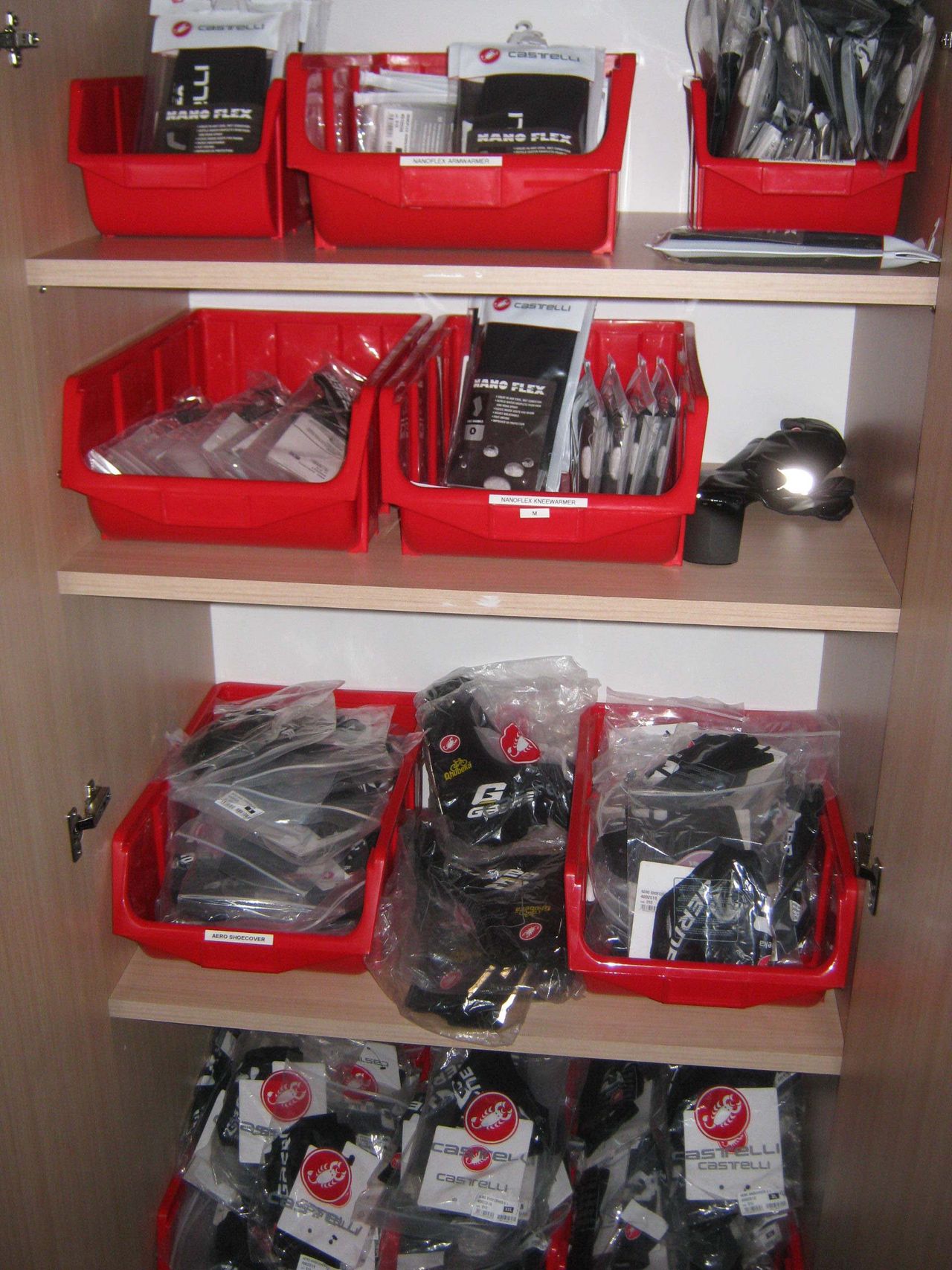There are also plenty of Castelli gloves and mitts