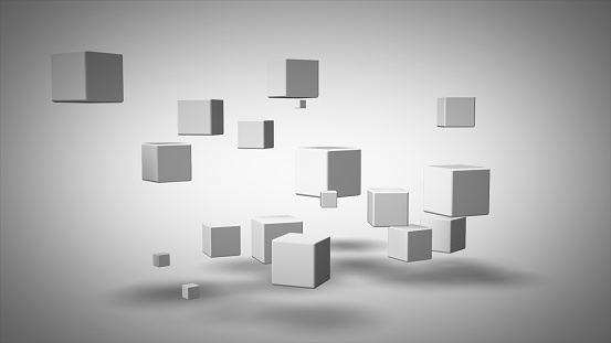 Floating digital blocks