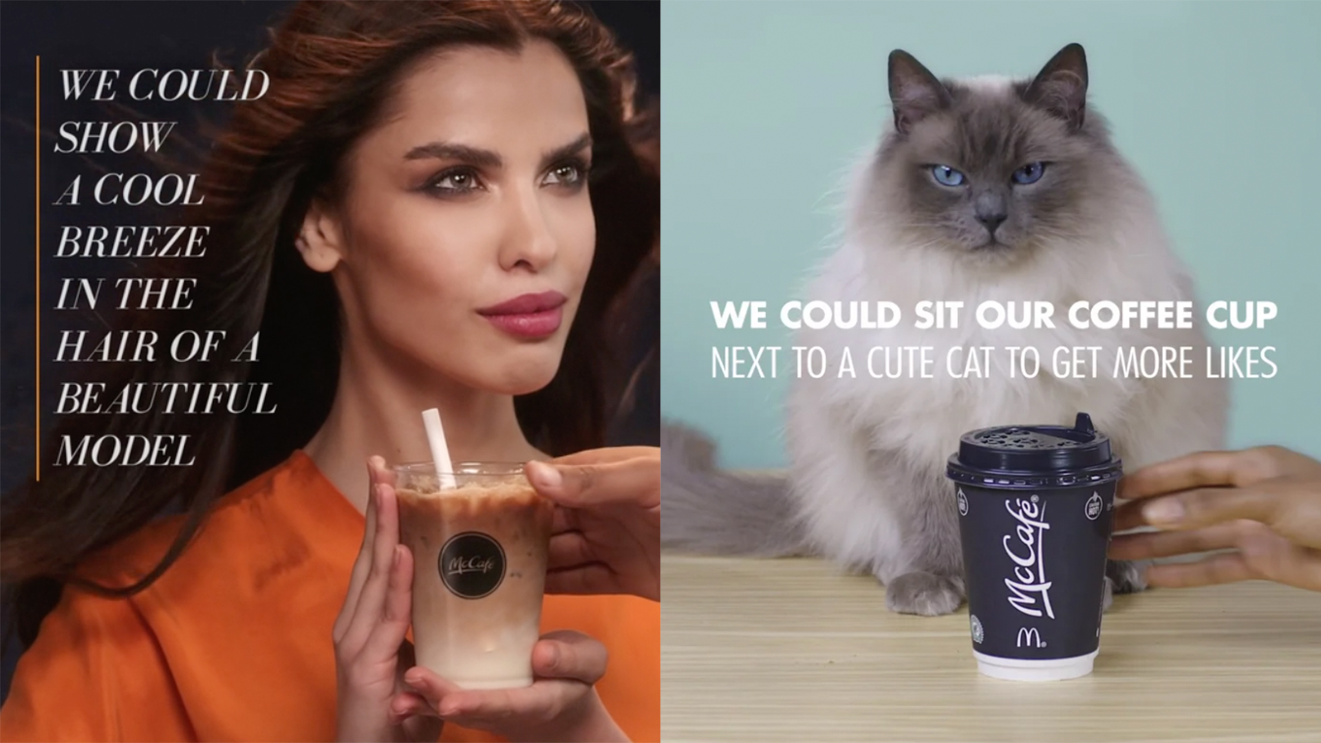 McDonald's coffee ads