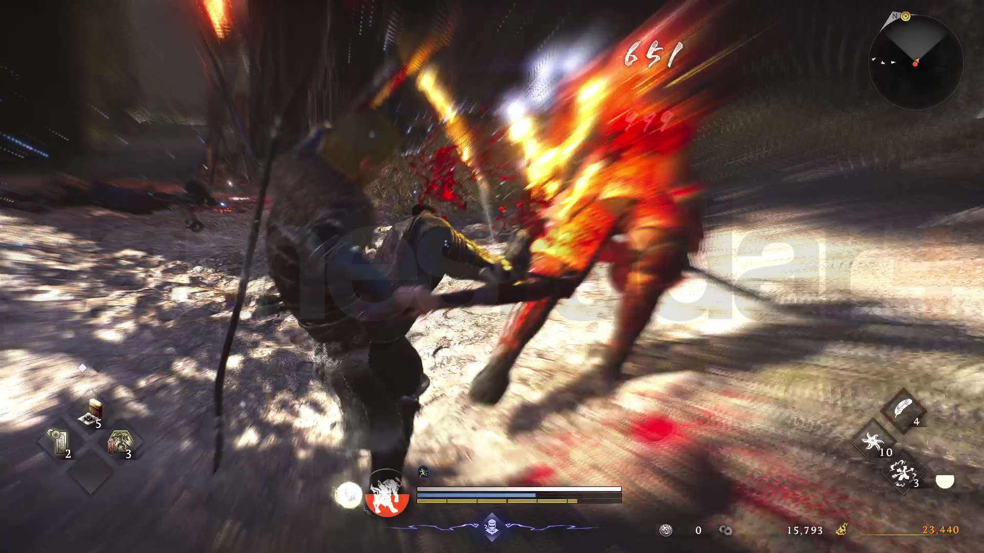 Weapons in Nioh 3