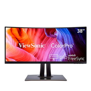 Product shot of ViewSonic VP3881a, one of the best ultrawide monitors