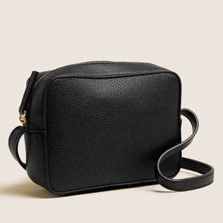 M&S Faux Leather Cross Body Bag