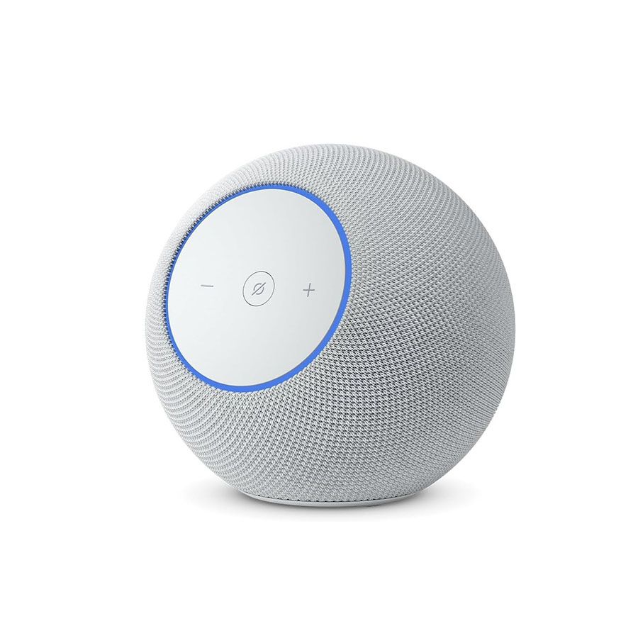 Amazon Echo Studio (newest Model), Compact Design, Immersive Spatial Audio and Dolby Atmos, With Alexa+ Early Access, Glacier White