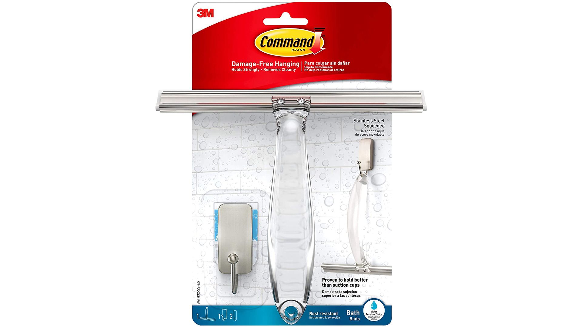 Best shower squeegees 10 slick tools for nostreak screens Real Homes