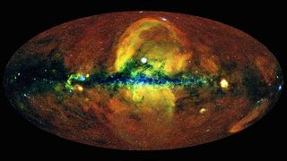 A map of the universe made using over a million X-ray sources observed by eROSITA.