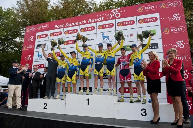 Tinkoff-Saxo win the best team prize