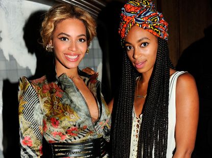 Beyonce Knowles and Solange Knowles
