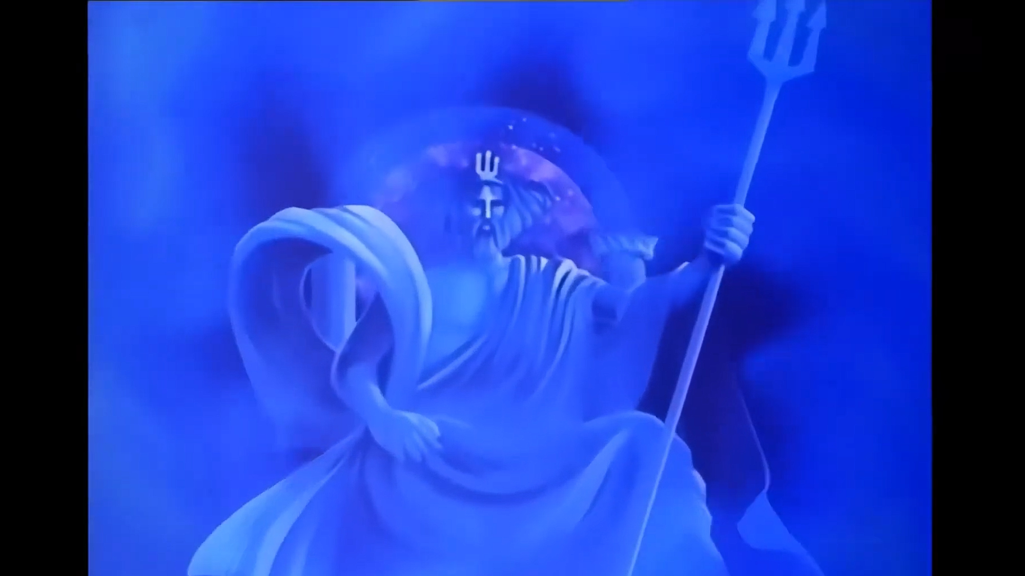 Captura de tela do anime de ficção científica dos anos 1980 "Ulisses 31"