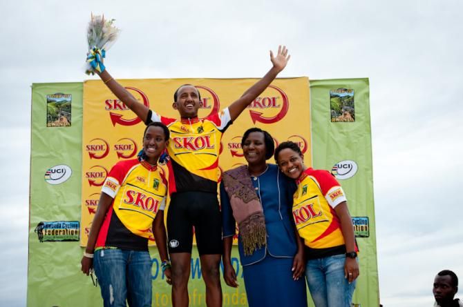 The stage winner, Amanuel Meron (UCI Continental Center)
